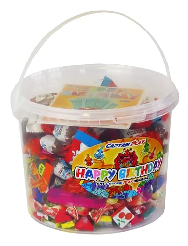 Süßigkeiten – Mix Party Box 200-teilig, für Kindergeburtstag mit 6 Kinder, 1er Pack (1 x 1 kg)