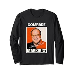 Grab the Retro Art Markie G' Jamaica PNP Comrade Supporter Long Sleeve Tee Today – Jamaica PNP Supporter Apparel campaign events