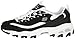 Skechers womens D'lites Looking Glass Memory Foam Lace-up Sneaker,Black/White Lace,9 M US