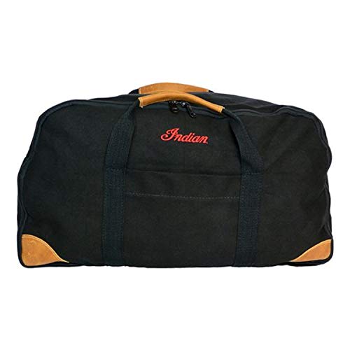 Indian Motorcycle Deluxe Trunk Travel Bag, for Specific Models, Black Heavy Duty Canvas - Part 2885132