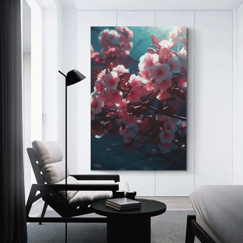 Impression sur toile moderne fleurs de haute qualité pour bureau chic - 3