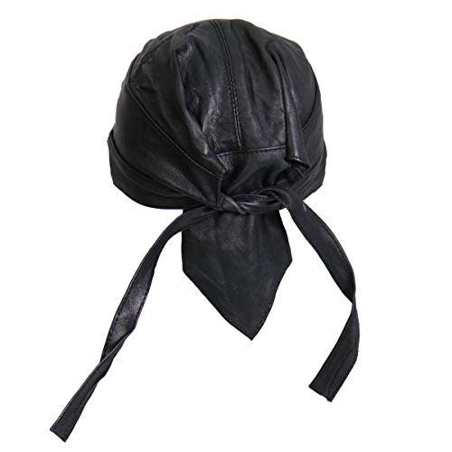 Hot Leathers Womens Motorcycle Traditional-African-Head-Wraps, Black