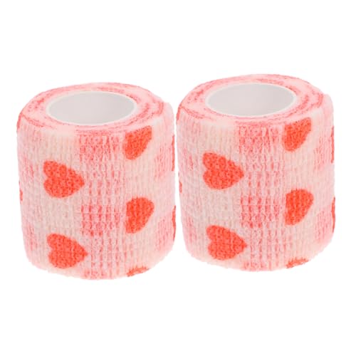 Toddmomy 2pcs Dog Walking Belt Dog Paw Bandage Wrap Paw Socks Booties Elastic Comfortable Non-Woven Easy to Apply