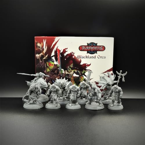 Bloodfields Blackland Orcs figurines pour vos soirées de jeu de société en club