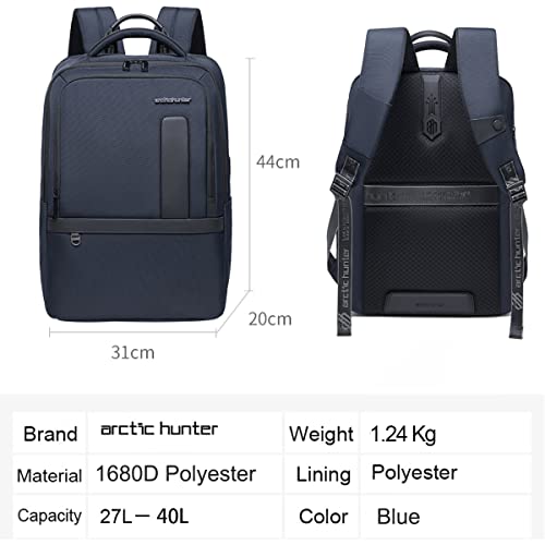 Arctic Hunter Laptop Bag Expandable Backpack for 16 inch Lapotp 40L Travel Backpack Water