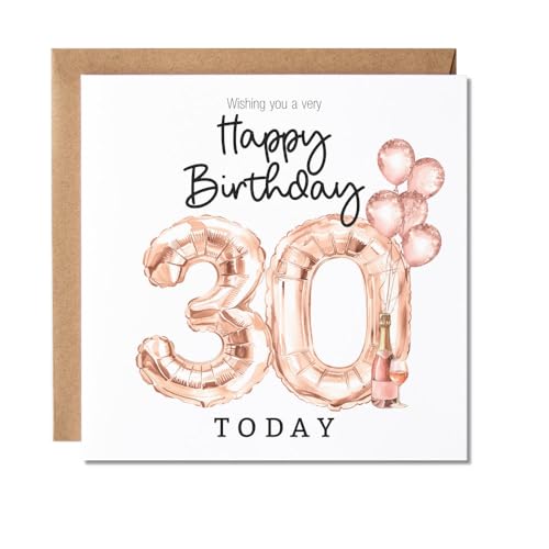30th Birthday Card