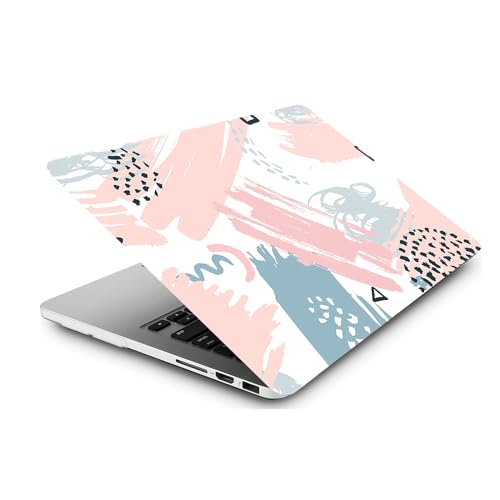 Coque MacBook Air 13 A2337 protectrice mate anti-choc motif graffiti rose