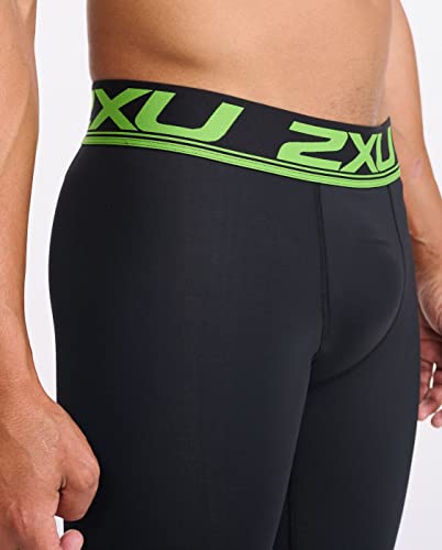 2Xu Men's Elite Power Recovery Compression Tights, Black/Nero, Medium #TOP3