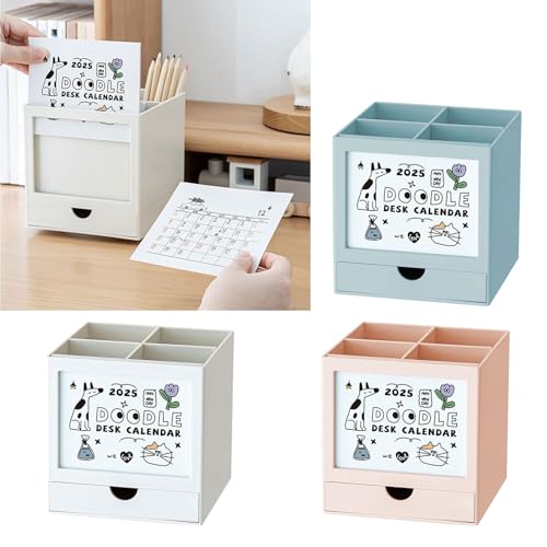 Pot à crayons rotatif pour trier les fournitures de bureau