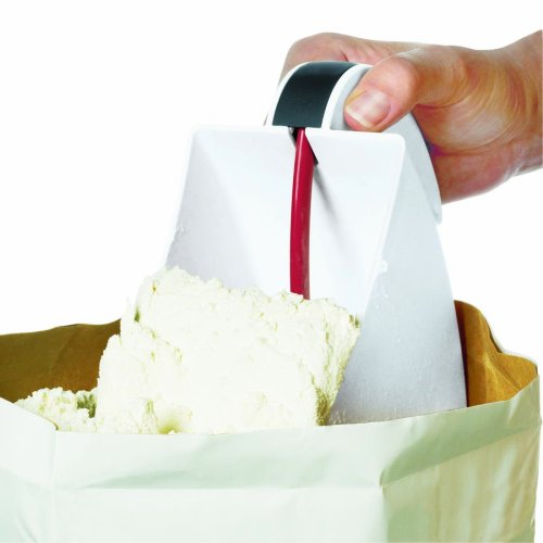 Cuisipro Scoop and Sift Flour Sifter, White, 3 cups, Medium - Thumbnail 6