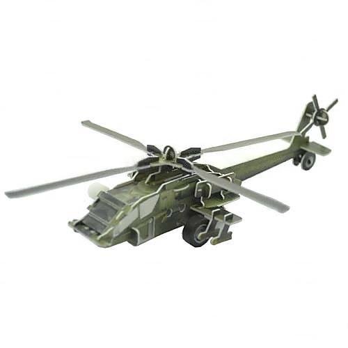 DIY Windup Helicopter 3D Puzzle Educational Toy Electronics