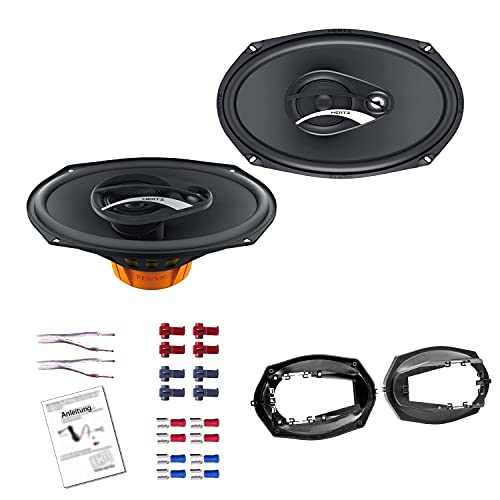 Alpine Auto Lautsprecher 15x23 cm SXE 6925S 360W 6x9 2 Wege Koax für BMW 3er Coupe (E36) 1992-1999