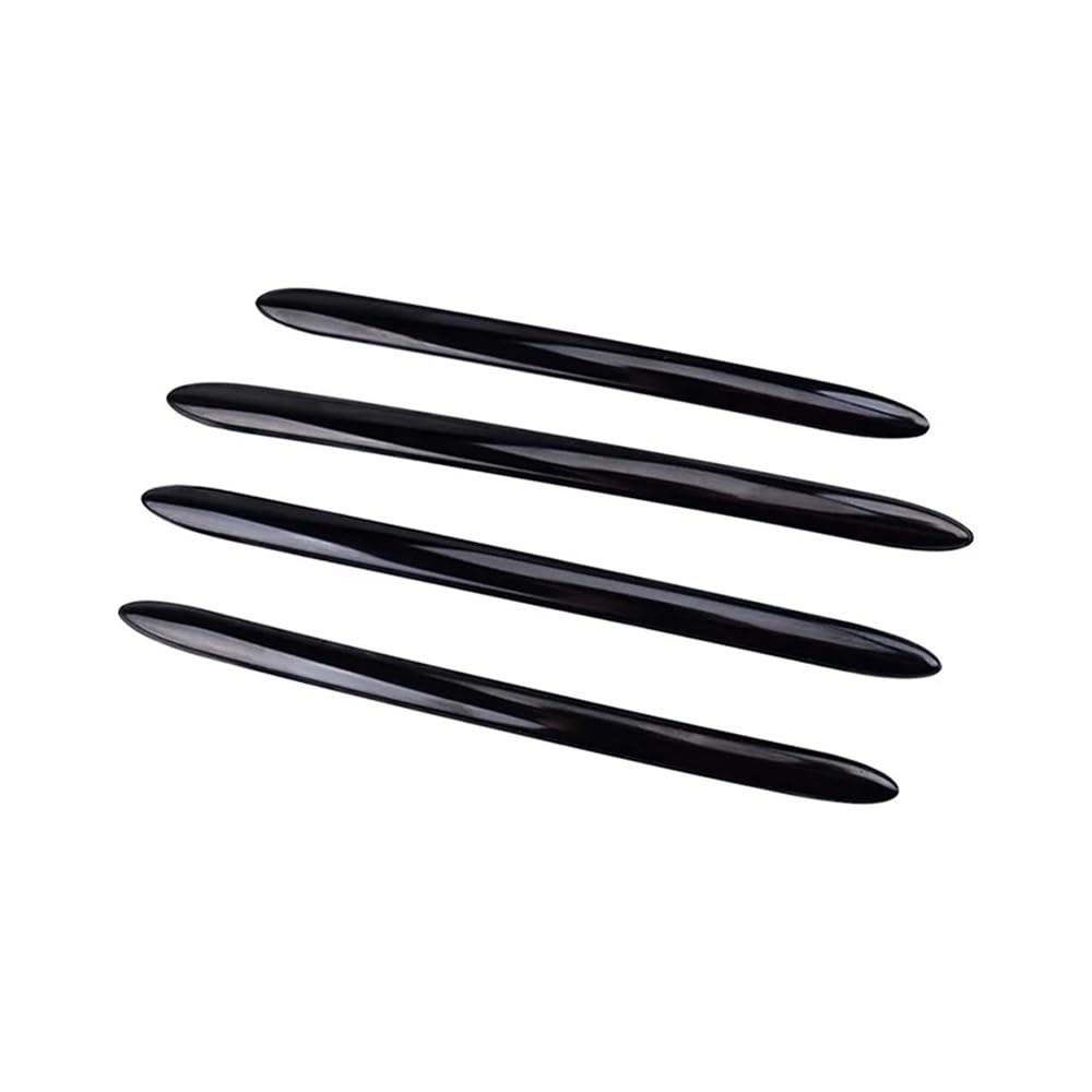 Voiture poignée porte extérieure noire brillante pack de 4 pièces F10