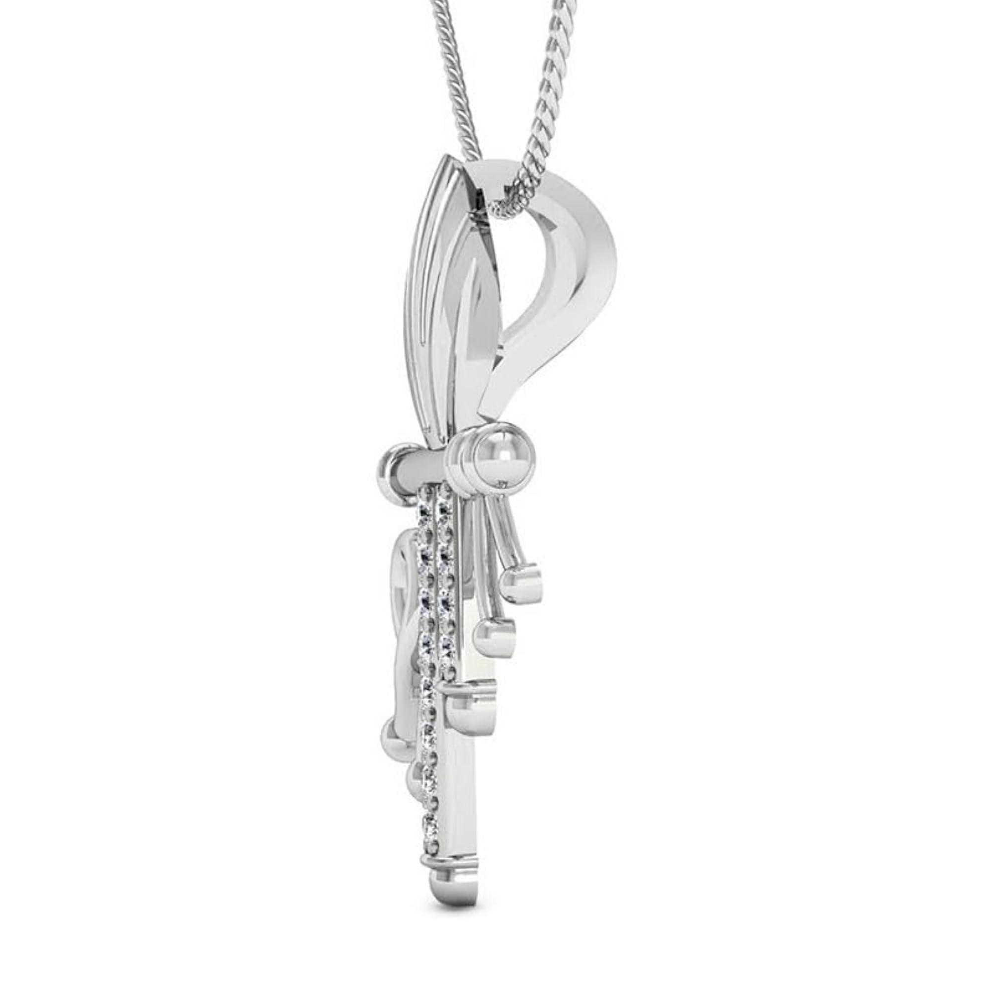 Stylish 925 Sterling Silver Shree Krishna Pendant Necklace