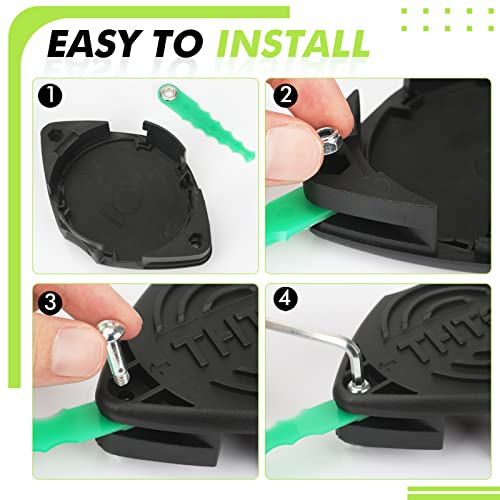 THTEN WA0014 Trimmer Replacement Blades Compatible with Worx WG168 WG184 WG190 WG191 Weed Eater String 18 Pack