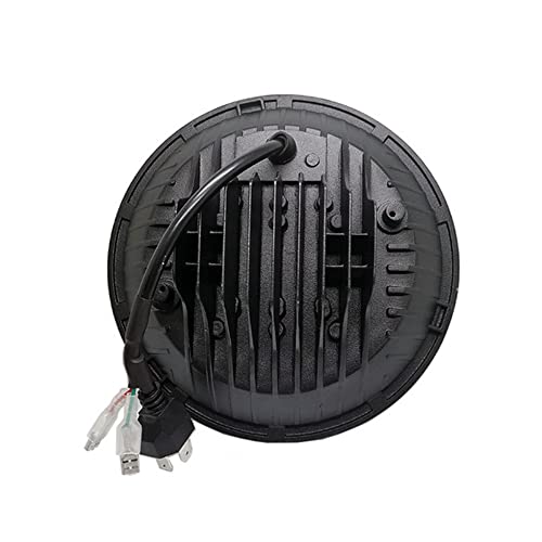 7 Polegada LED Farol 6D Luz de Condução 180W High Low Beam DRL Branco Âmbar 12V Para Jeep Wrangler H