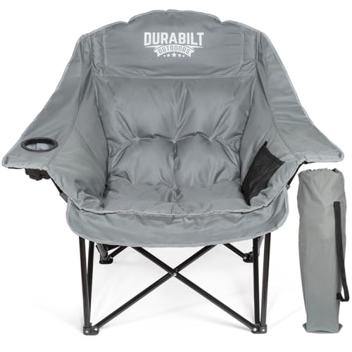 DuraBilt Oversized XL Heavy Duty Chair – Wide Folding Camp