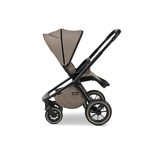 MOON 2 in 1 Kombi-Kinderwagen RESEA+, Mud, Edition+, mit Wanne und Sportwagen Sitz, bis 22kg, Kollektion 2024 – Bild 4