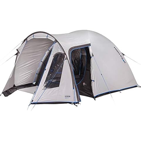 High Peak Kuppelzelt Tessin 4 Personen Camping Iglu Zelt Familienzelt Vorraum Cover