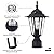 Outdoor Post Lights, Lamp Post Light Fixture with E26 Socket, Exterior Post Lantern with Clear Glass Shade, Pillar Outside lighting for Walkway, Driveway, Carriage, Matte Black, Anti-Rust & Waterproof