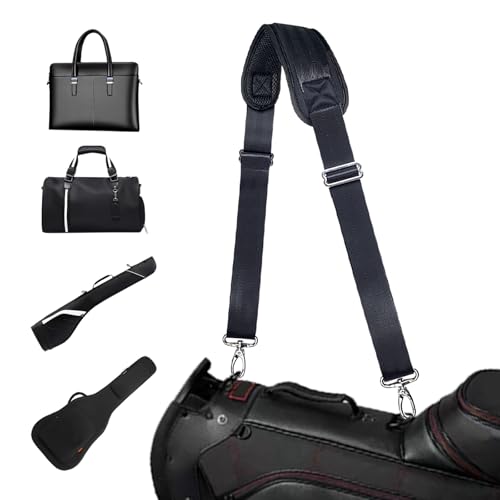 Image of Shoulder Strap for Bag Universal Replacement 58 inch /67 inch Fixed Padded Adjustable Buckle Heavy Duty Shoulder Strap