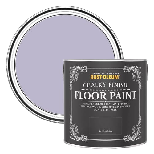 Rust-Oleum Purple Scratch Proof Floor Paint in Matt Finish - Wisteria 2.5L
