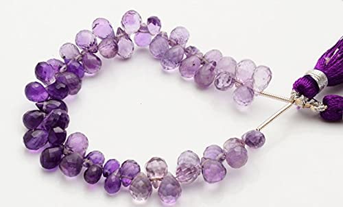 Gouttes d'améthyste LKBEADS précieuses pour créer un cadeau d'anniversaire fait main
