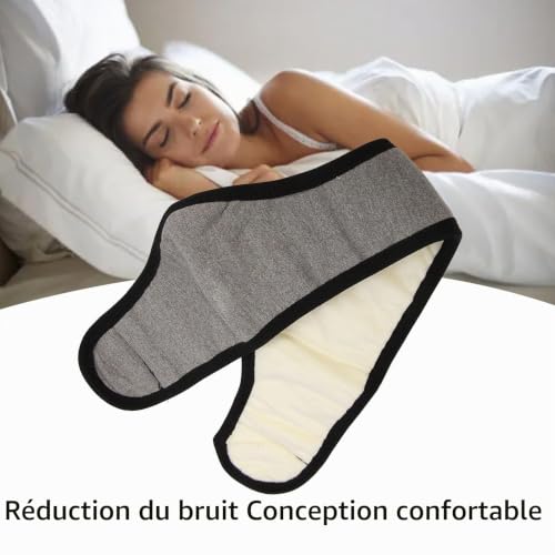 Cache-oreilles Insonorisés, Bandeau Casque Antibruit (Gris) – vue 8