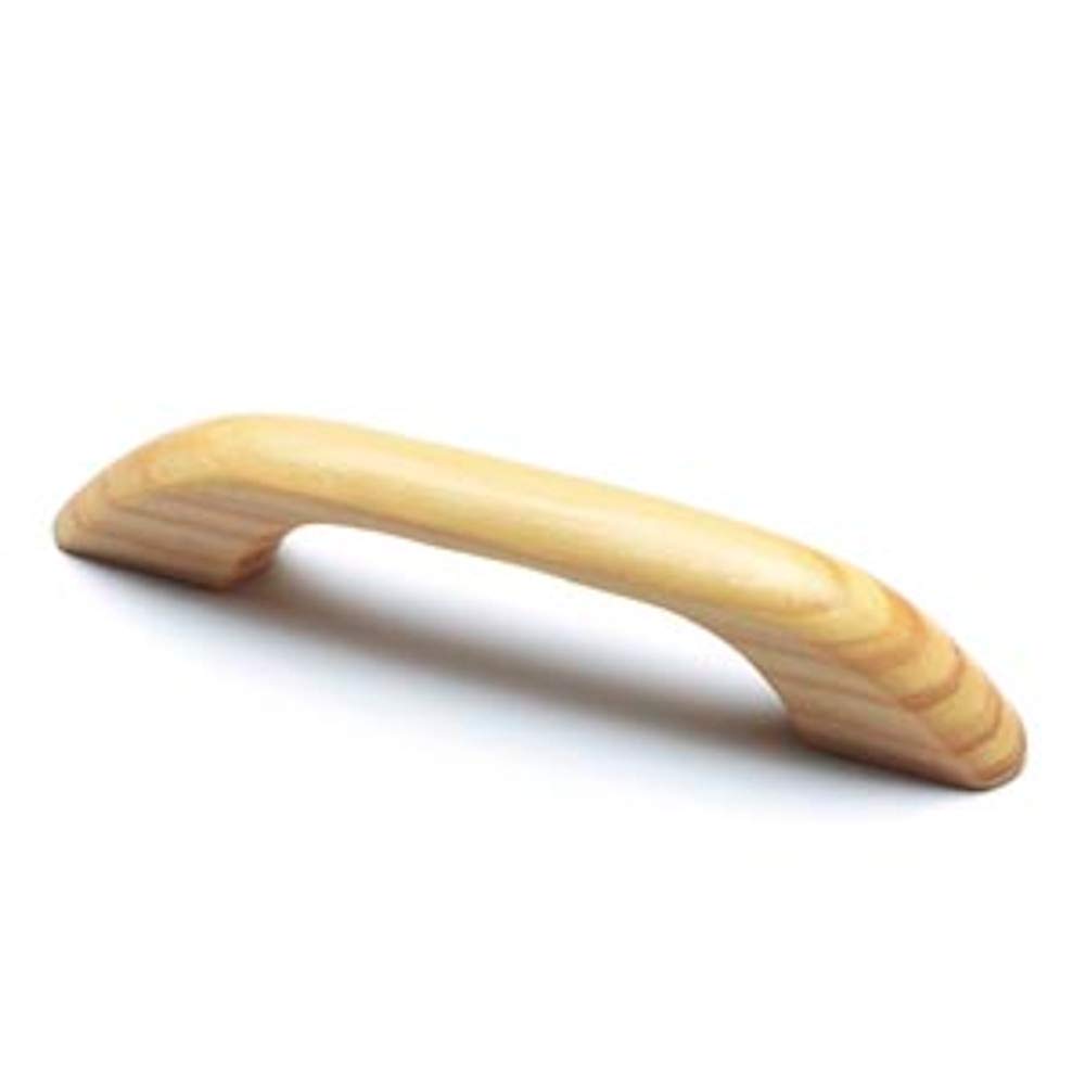 Merriway White Bh05357 Pine Cupboard Cabinet D-Handle Back Fix Unlacquered 96Mm,