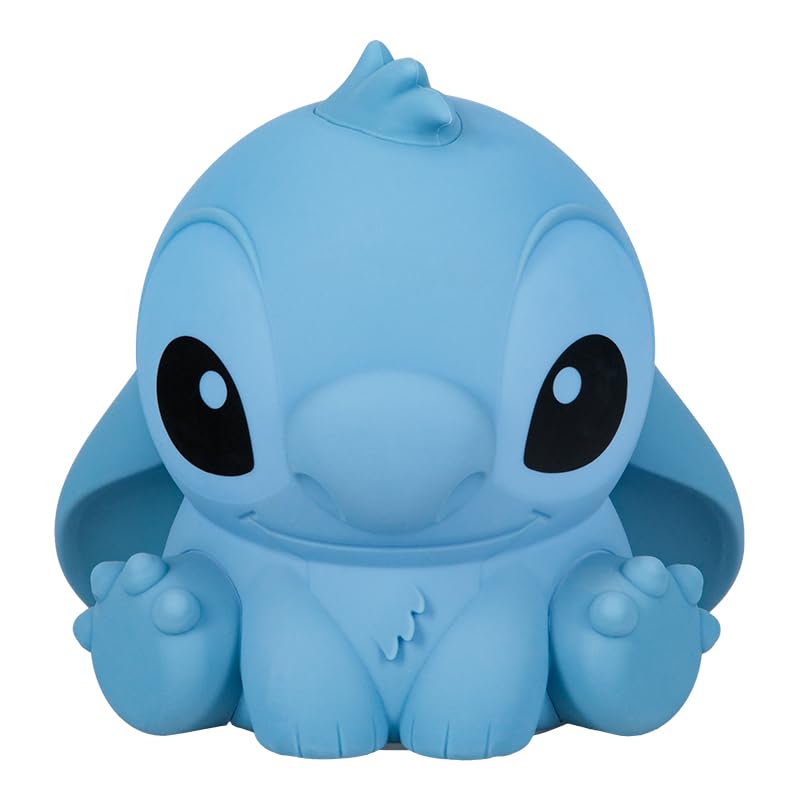 Paladone Stitch Squishy Lamp - Lámpara de escritorio con licencia oficial de Disney, decoración de sala de juegos y mercancía para niños y niñas, accesorio de regalo de luz nocturna para sala de