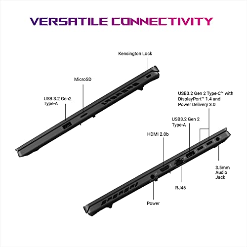 Asus Rog Zephyrus G15 Ga503 15.6" Qhd 2K 165Hz (40Gb Ram, 1Tb Pcie Ssd, Amd 8-Core Ryzen 9 5900Hs (Beat I7-1195G7), Rtx 3080 8Gb) Backlit Kb Gaming Laptop, Wifi 6, Ist Cable, Win 10 Home #TOP6