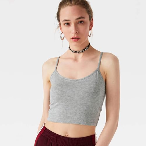 Image of NEWITIN 4 Pack Spaghetti Strap Camisole Top Adjustable Strap Tank Top for Women