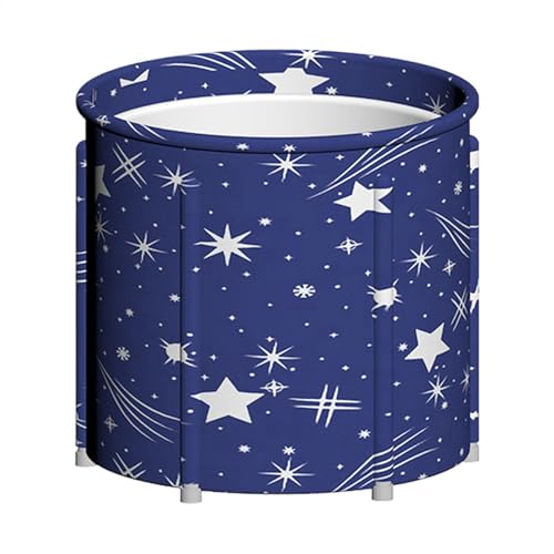 Foldable Bathtub, Portable Soaking Barrel for Adults, Compac