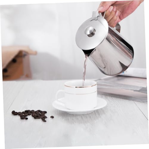 Bouilloire acier inoxydable et pichet à lait pour barista et café expresso - 7
