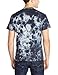 Marvel Wolverine Men's Leyenda Tie Dye T-Shirt, Blue/Brown, Large