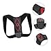 Baluue Adjustable Hunchback Posture Corrector for Men Women Invisible Back Brace with Breathable Nylon and PU Leather Comfortable Belt for Adults and Thin Invisible Posture Girdle