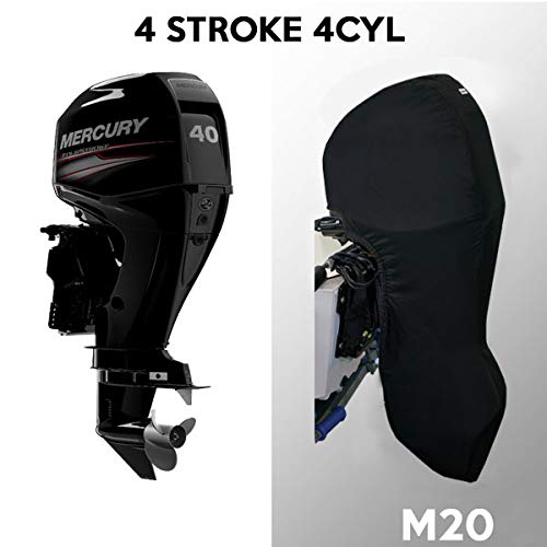 Oceansouth Outboard Motor Full Cover for Mercury/Mariner 40-60HP 4 Stroke 4 CY