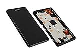 Original Sony Xperia Z3 Compact D5803 LCD Display Touchscreen & Rahmen Schwarz 1289-2667