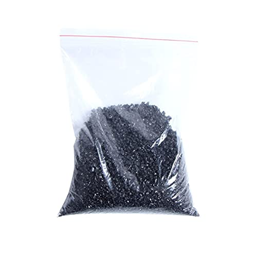 Cadeau for la famille Pierre de tourmaline noire naturelle Roche minérale Pierres naturelles et Particules de tourmaline noire naturelle Granules brutes brutes Lucky Stone décoration d'intérieur