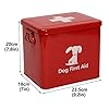 Xbopetda-Dog-First-Aid-Kit-Pet-First-Aid-Storage-Bin-2-Tier-First-Aid-Medicine-Box-for-Dog-Cat-or-Rabbit-etc-Perfect-for-Home-Care-and-Outdoor-Travel-Emergencies 2-Tier First Aid Medicine Box for Dog