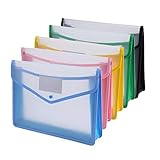 📁【Diseño Único】La carpetas plastico A4 se mantiene en su sitio para que puedas abrirla rápida y fácilmente. Lo mejor de todo es que viene con un pequeño bolsillo transparente con pestañas en el que puede escribir notas para ayudarle a encontrar sus documentos rápidamente. Estas carpetas de plastico expansibles facilitan el transporte de libros y documentos de gran tamaño, permitiéndole almacenar hasta 1000 páginas de documentos de gran capacidad