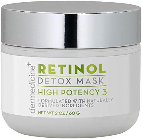Retinol Face Mask, Clarifying and Soothing, Rinse Off, Oil Control