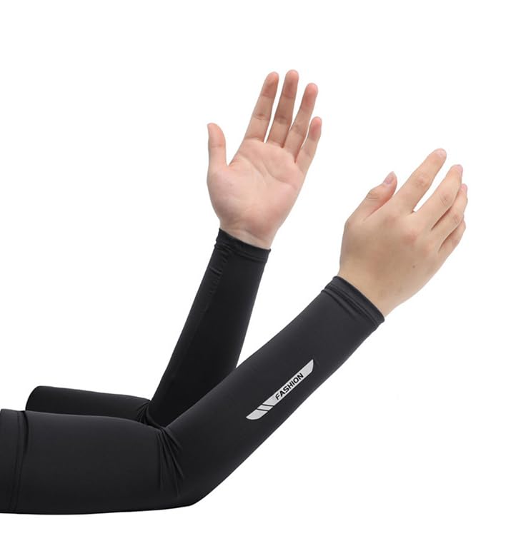 3 Pairs UV Sun Protection Arm Sleeves for Men Women - Compression Sun Sleeves Sports for Outdoor4