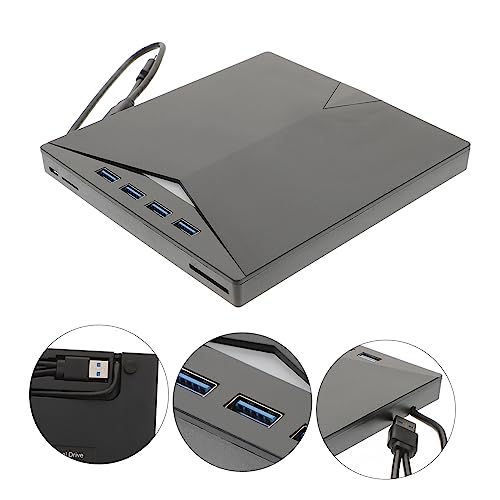 OSALADI Grabadora USB Externa de DVD y CD miniatura 5