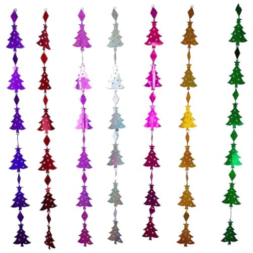 Besttoolifes Nachhaltiges Mini-Weihnachtsbaumschmuck-Set, lustige...