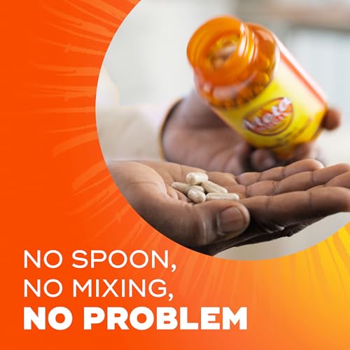 Metamucil, Psyllium Husk Capsules, 300 Capsules, 3-in-1 Fiber Supplement, Daily Psyllium Husk Fiber Capsules Help Support Digestive Health by Promoting Regularity*, Help Supplement Daily Fiber Intake - Image 4