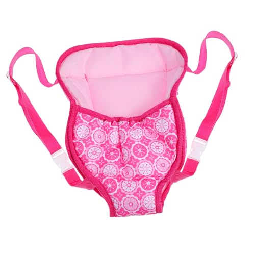 NAMOARLY Mochila Portabebés para Muñecas Portabebés Transpirable Soporte para Cabeza y Espalda