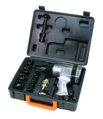 Avvitatore pneumatico in kit valigetta