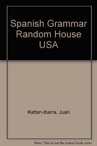 Spanish Grammar Random House USA 0679736204 Book Cover