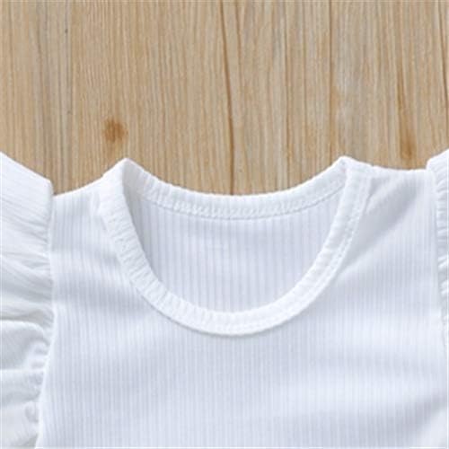 Newborn Infant Baby Girl Solid Ruffle Romper Bodysuit Jumpsuit Casual Clothes One Piece Outfit - Image 4